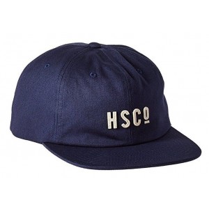 HERSCHEL SUPPLY CO 's Mosby Snapback Hat Cap NAVY New 828432107827 eb-11155374
